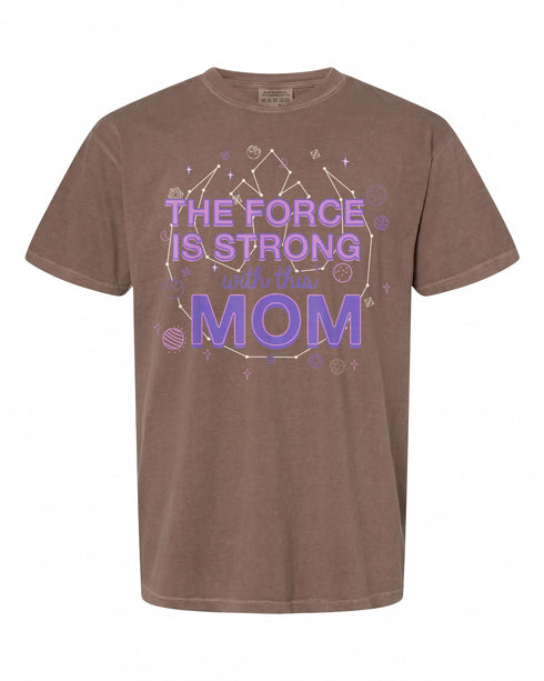 Star Wars The Force Is Strong With This Mom T-Shirt - Perfect Gift for Fans | Rebel Logo