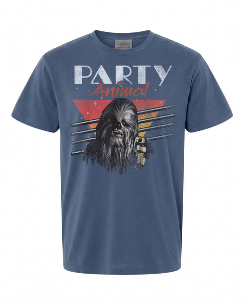 Star Wars Chewbacca Vintage Graphic T-Shirt - Perfect for Fans | Party Animal