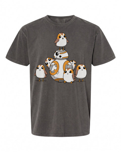Star Wars Porgs BB-8 T-Shirt - Perfect Gift for Fans | Unisex