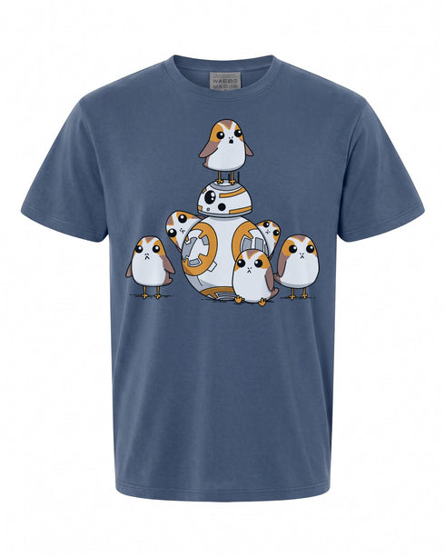 Star Wars Porgs BB-8 T-Shirt - Perfect Gift for Fans | Unisex