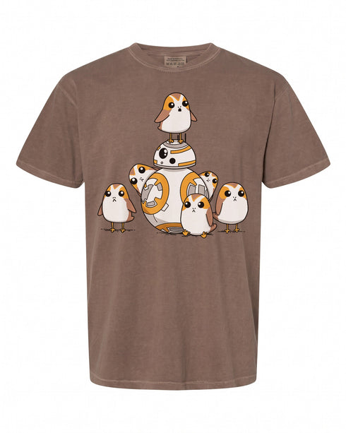 Star Wars Porgs BB-8 T-Shirt - Perfect Gift for Fans | Unisex