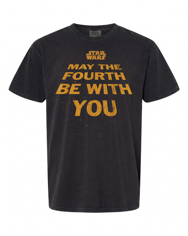 Star Wars May The Fourth Be With You T-Shirt - Perfect for Fans | Retro Style