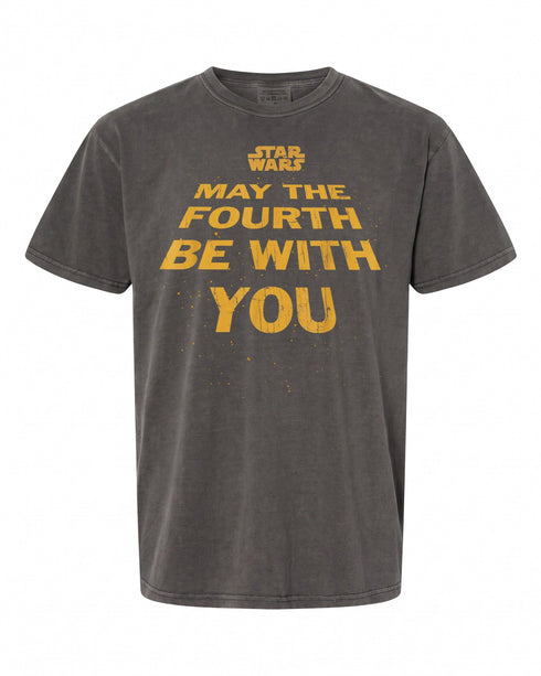 Star Wars May The Fourth Be With You T-Shirt - Perfect for Fans | Retro Style