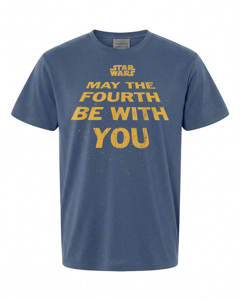 Star Wars May The Fourth Be With You T-Shirt - Perfect for Fans | Retro Style