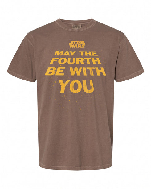 Star Wars May The Fourth Be With You T-Shirt - Perfect for Fans | Retro Style
