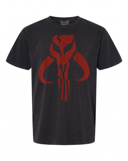 Star Wars Red Mandalorian Logo T-Shirt - Iconic Design for Fans | Premium Feel
