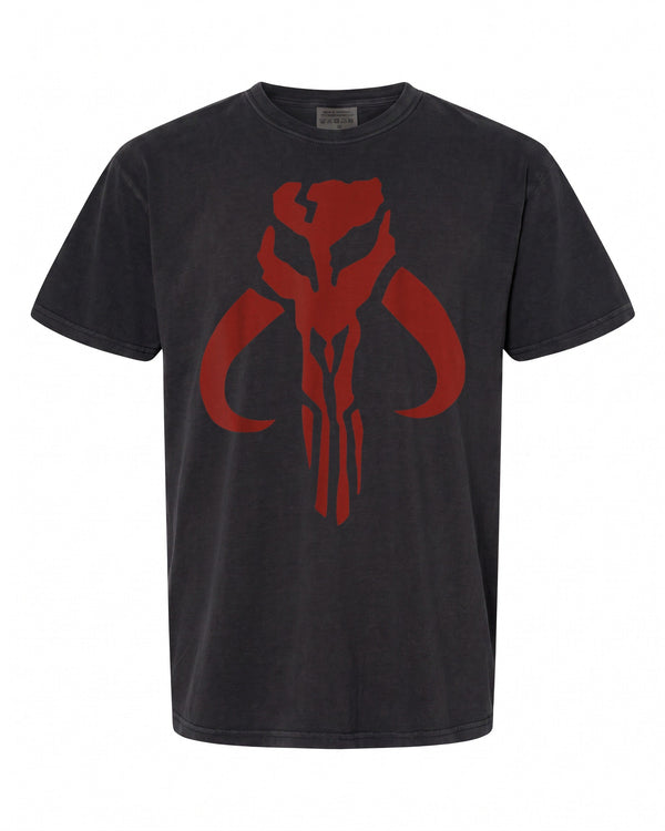 Star Wars Red Mandalorian Logo T-Shirt - Iconic Design for Fans | Premium Feel