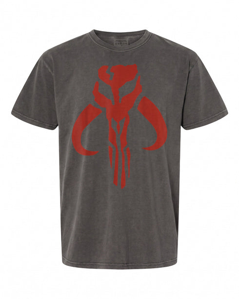 Star Wars Red Mandalorian Logo T-Shirt - Iconic Design for Fans | Premium Feel