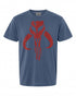 Star Wars Red Mandalorian Logo T-Shirt - Iconic Design for Fans | Premium Feel