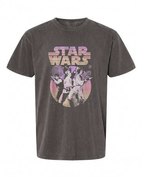 Star Wars Retro Gradient Group Poster Tank Top - Perfect Gift for Fans | Premium Quality