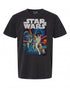 Star Wars Vintage Cast Poster T-Shirt - Classic Design for Fans