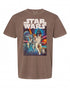 Star Wars Vintage Cast Poster T-Shirt - Classic Design for Fans