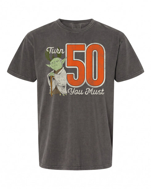 Star Wars Yoda 50th Birthday T-Shirt - Perfect Gift for Fans | Vintage Style