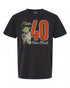Star Wars Yoda 40th Birthday T-Shirt - Perfect Gift for Fans | Retro Style