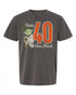 Star Wars Yoda 40th Birthday T-Shirt - Perfect Gift for Fans | Retro Style
