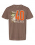 Star Wars Yoda 40th Birthday T-Shirt - Perfect Gift for Fans | Retro Style