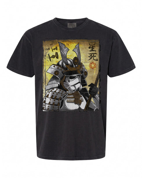 Star Wars Samurai Trooper Poster T-Shirt - Perfect Gift for Fans | Retro Style