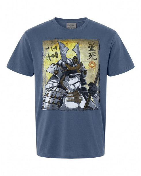 Star Wars Samurai Trooper Poster T-Shirt - Perfect Gift for Fans | Retro Style