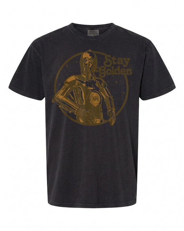 Star Wars C-3PO Golden Star T-Shirt - Perfect Gift for Fans | Retro Style