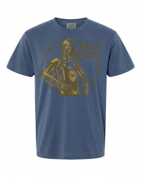 Star Wars C-3PO Golden Star T-Shirt - Perfect Gift for Fans | Retro Style