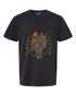 Womens Star Wars Ewok Floral Sunset V-Neck T-Shirt - Fun Retro Design | Shop Now