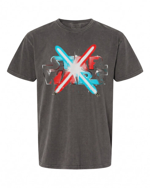 Star Wars Dueling Lightsabers T-Shirt - Perfect Gift for Fans | Vintage Style