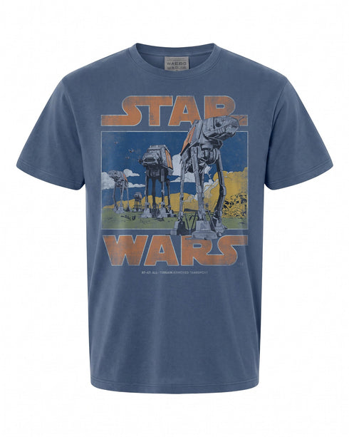 Star Wars AT-AT Walkers Vintage T-Shirt - Perfect Gift for Fans | Retro Style