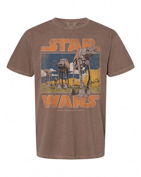 Star Wars AT-AT Walkers Vintage T-Shirt - Perfect Gift for Fans | Retro Style