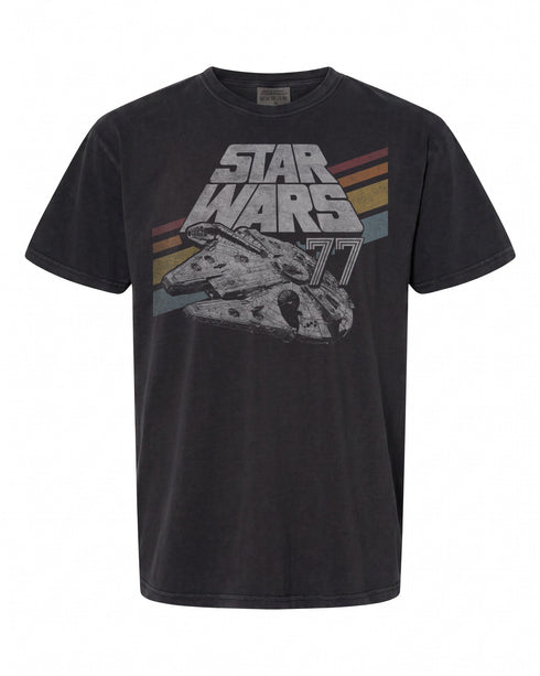 Star Wars Millennium Falcon T-Shirt - Retro Style for Fans | Unique Gift