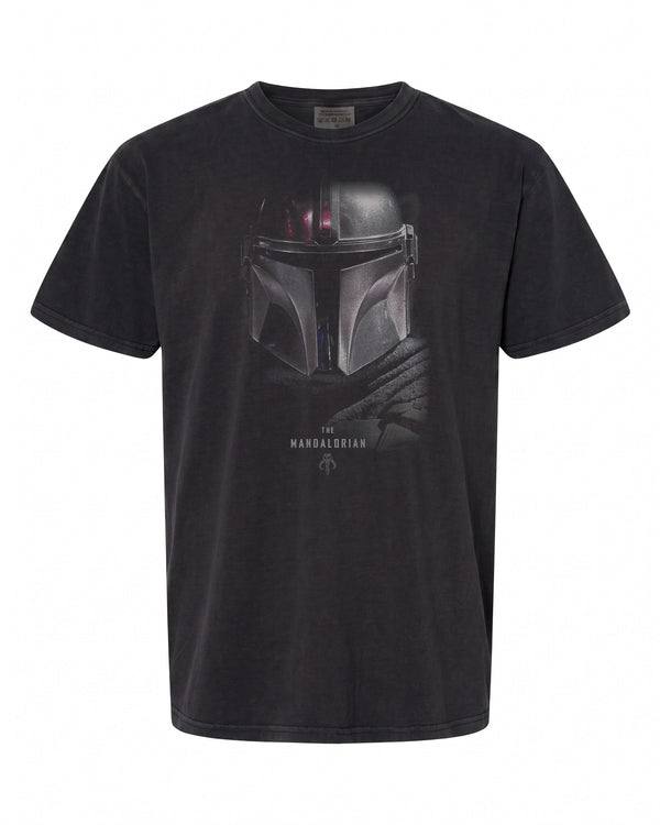 Star Wars The Mandalorian Dark Portrait T-Shirt - Perfect for Fans | Unique Design