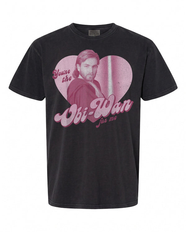 Star Wars Obi-Wan Heart Portrait T-Shirt - Perfect Gift for Fans | Retro Style