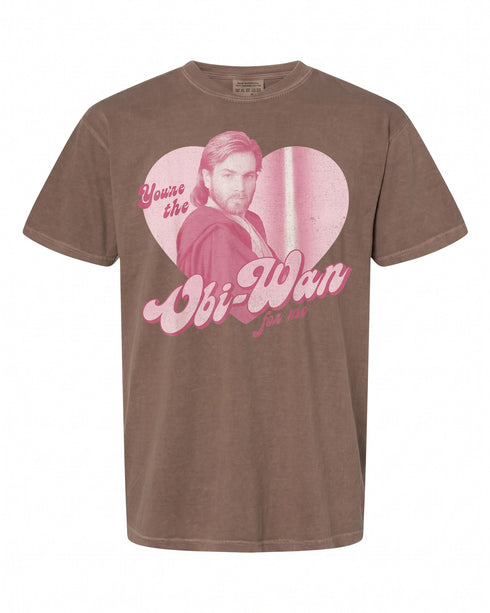 Star Wars Obi-Wan Heart Portrait T-Shirt - Perfect Gift for Fans | Retro Style