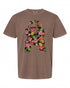 Star Wars Tropical R2-D2 Floral Print T-Shirt - Fun for Fans | Retro Vibes