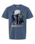 Star Wars The Mandalorian Helmet T-Shirt - Iconic Design for Fans | Retro Style