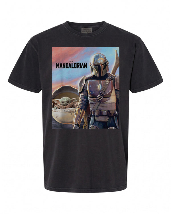 The Mandalorian The Child Painting T-Shirt - Perfect for Fans | Premium Quality