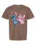 Disney Lilo and Stitch Angel Heart Kisses T-Shirt - Adorable & Fun | Perfect Gift