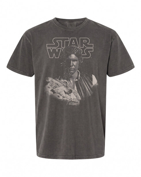 Star Wars Han Solo Millennium Falcon T-Shirt - Iconic Design | Fan Favorite