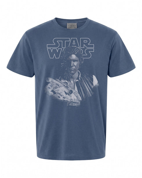 Star Wars Han Solo Millennium Falcon T-Shirt - Iconic Design | Fan Favorite