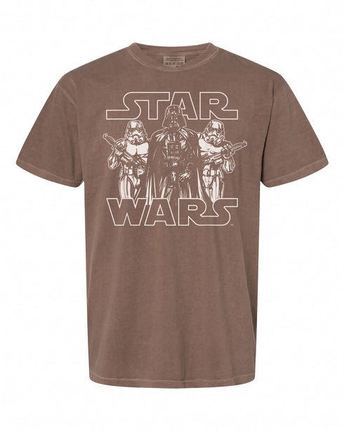 Star Wars Darth Vader & Stormtroopers T-Shirt - Iconic Design for Fans | Vintage Style