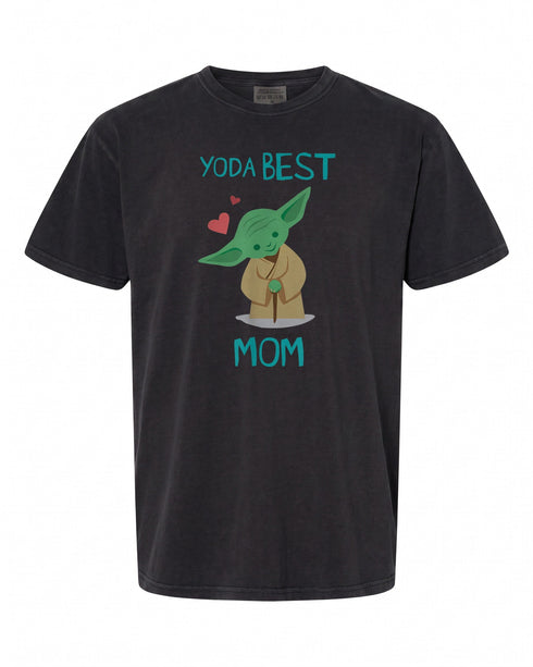 Star Wars Yoda Best Mom Hearts T-Shirt - Perfect Mother's Day Gift | Retro Style