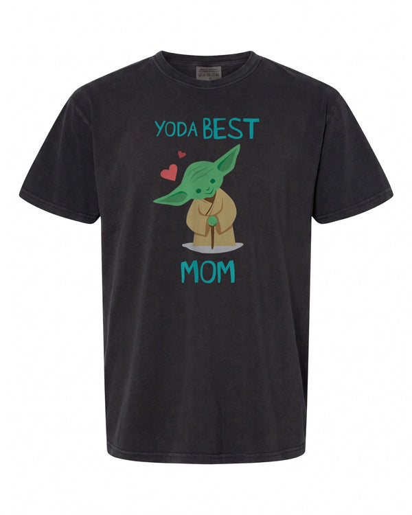 Star Wars Yoda Best Mom Hearts T-Shirt - Perfect Mother's Day Gift | Retro Style