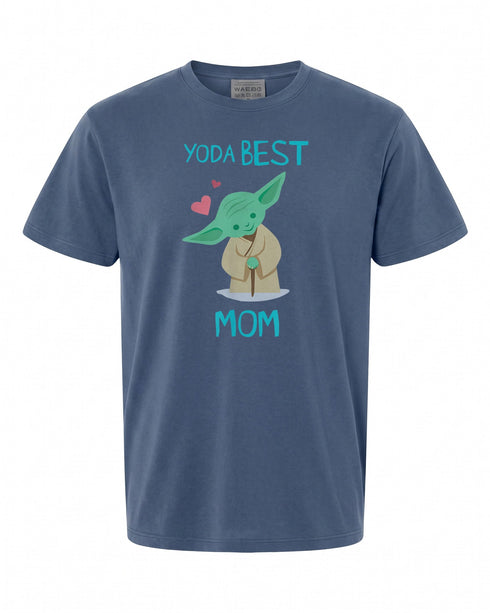 Star Wars Yoda Best Mom Hearts T-Shirt - Perfect Mother's Day Gift | Retro Style