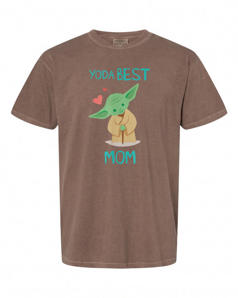Star Wars Yoda Best Mom Hearts T-Shirt - Perfect Mother's Day Gift | Retro Style