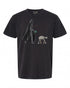 Star Wars Darth Vader Dog Walker Meme T-Shirt - Fun Gift for Fans | Retro Style