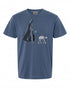 Star Wars Darth Vader Dog Walker Meme T-Shirt - Fun Gift for Fans | Retro Style