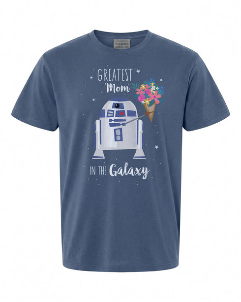 Star Wars R2-D2 Greatest Mom in the Galaxy T-Shirt - Perfect Gift for Fans | Retro Style