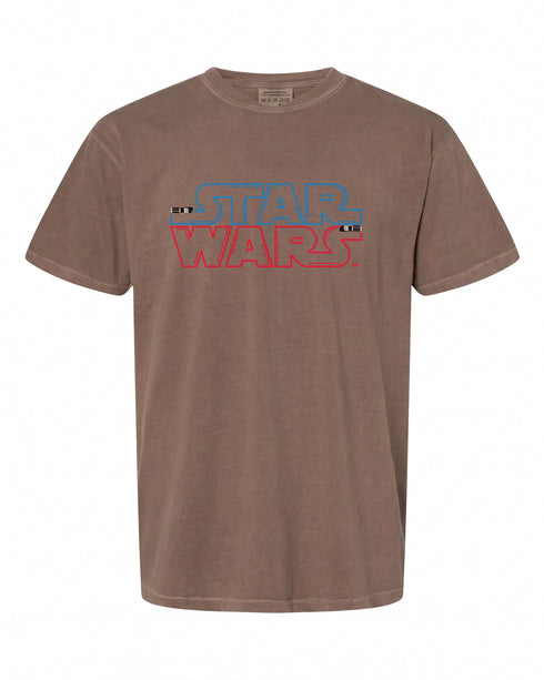 Star Wars Lightsaber Logo T-Shirt - Perfect for Fans | Retro Style