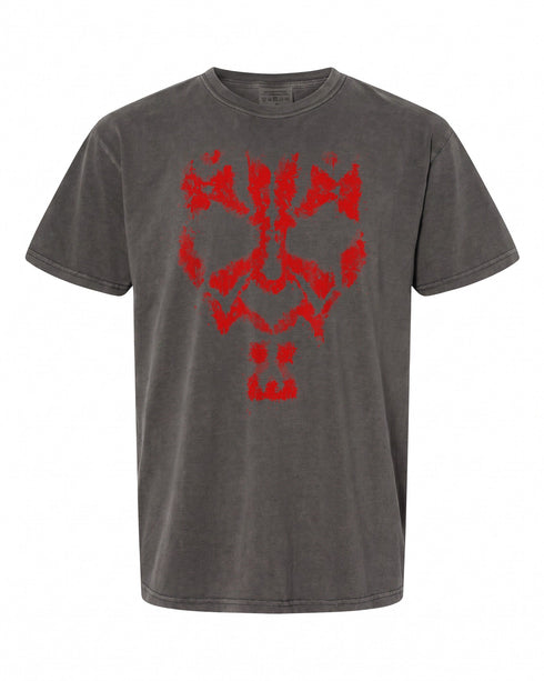 Star Wars Darth Maul Spray Paint T-Shirt - Bold Design for Fans | Unisex
