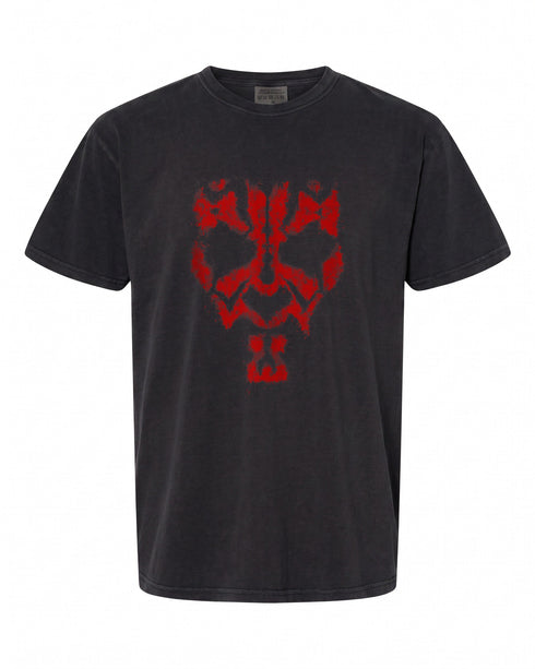 Darth Maul Spray Paint Face T-Shirt - Perfect Gift for Fans | Star Wars