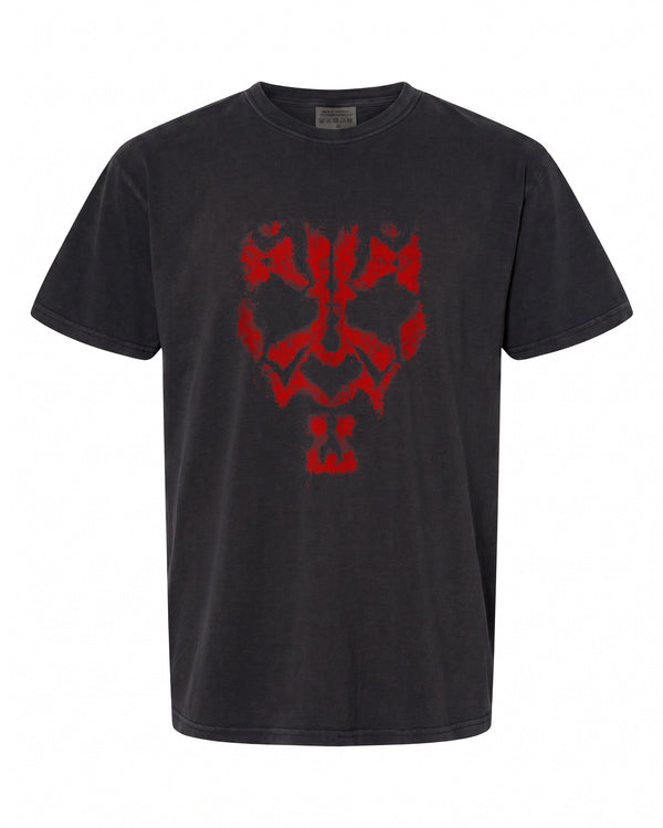 Darth Maul Spray Paint Face T-Shirt - Perfect Gift for Fans | Star Wars